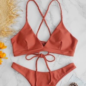 Tie back bikini